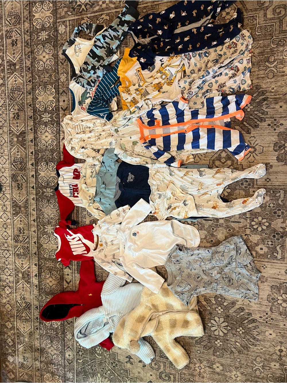 Mixed Baby Onesies & Sleepers Bundle - Multi Color